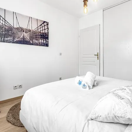 Homey Coloc Dolce - Proche Gare Et Tram, Balcon, Wifi * 앵빌리