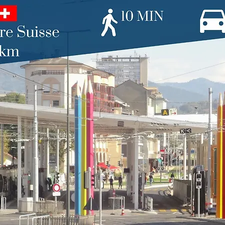 Homey Coloc Dolce - Proche Gare Et Tram, Balcon, Wifi 게스트하우스 *